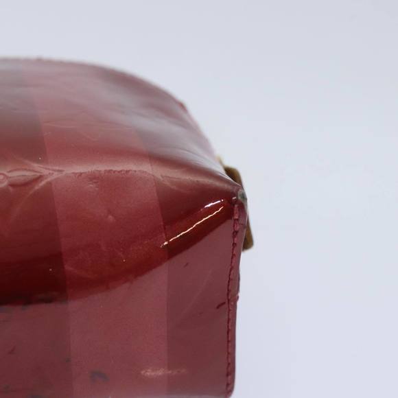 LOUIS VUITTON Vernis Rayure Pochette Cosmetic Pomme D'amour M91721 Auth hk1684 - Picture 16 of 16